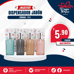 DISPENSADOR DE JABON GRANDE