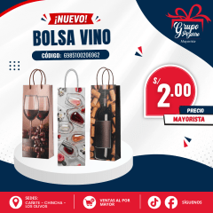 BOLSA DE REGALO VINO
