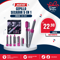 SET SECADORA C/ACCESORIOS