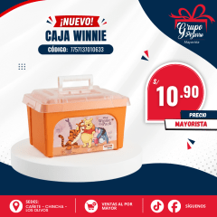 CAJA OPTIMUS 6LT - WINNIE POOH