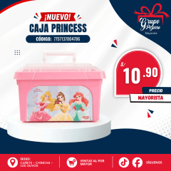 CAJA OPTIMUS 6LT - PRINCESAS