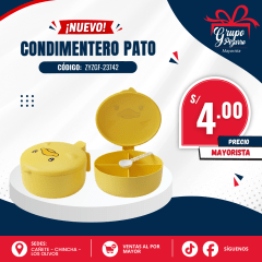 CONDIMENTERO PATO