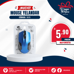 MOUSE CON CABLE