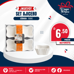 SET AJICERO CUADRADO