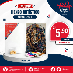 LIENZO DIALE 30*40CM
