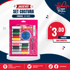 SET COSTURA VIAJE