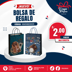 BOLSA REGALO PAPA 40*30