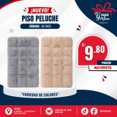 ALFOMBRA PISO BURBUJAS