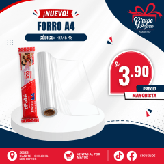 FORRO A4 +STIKERT