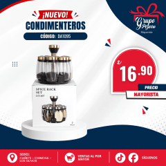 CONDIMENTERO GIRATORIO