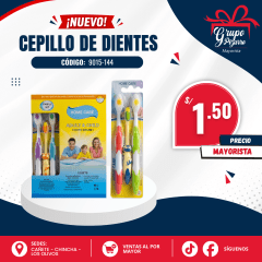 CEPILLO BLISTER X3