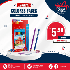 COLORES X12 - FABER