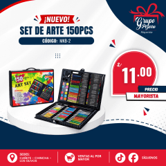 SET DE ARTE 150PCS
