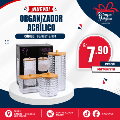 ORGANIZADOR ACRILICO