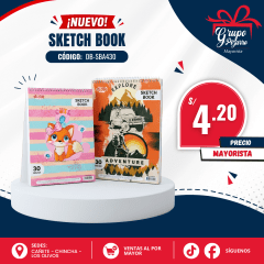 BLOCK SKETCH BOOK 30HJ