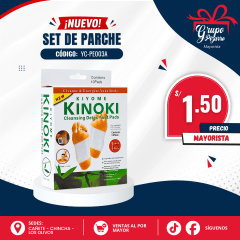 PARCHE KIMORI X10PCS
