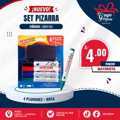 SET PLUMON X4 + MOTA