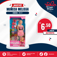 MUÑECA MELISSA FASHION