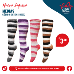 MEDIAS PLUS LARGO RAYA