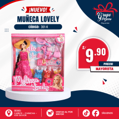 MUÑECA MELISA LOVELY
