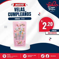 SET DE VELA ESTRELLA