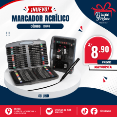 MARCADOR X48