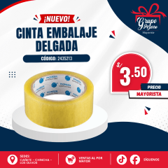 CINTA DE EMBALAJE PIONER JD1