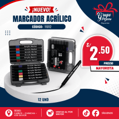 MARCADOR X12
