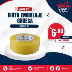 CINTA DE EMBALAJE PIO