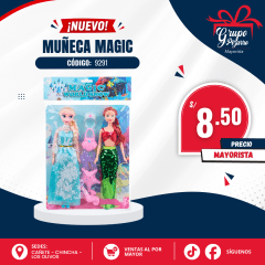 FROZEN + SIRENA EN BOLSA