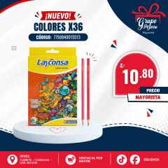 COLORES JUMBO PUPPY LAYCONSA
