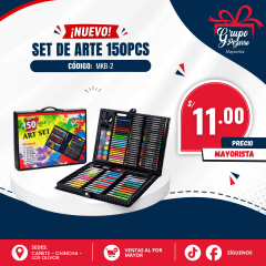 SET DE ARTE 150PCS