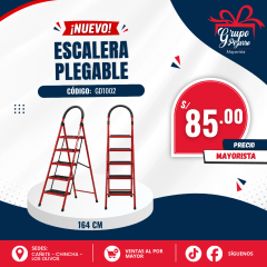 ESCALERA PLEGABLE 164CM