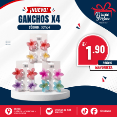 GANCHO P/ EL CABELLO