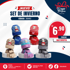 GORRO C/ CHALINA UNISEX