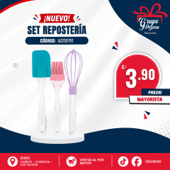 SET DE REPOSTERIA