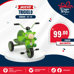 TRICICLO BB-138