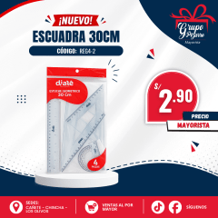 ESTUCHE GEOMETRICO 30 CM