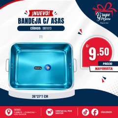 BANDEJA CHICA 36X27X7