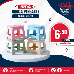 BANCO DE NIÑOS PLEGABLE