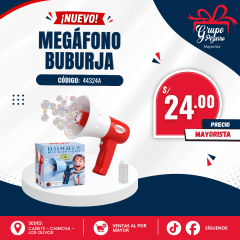 MEGAFONO BURBUJERO