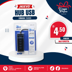 AMPLIACION USB 3.0 4 PUERTOS