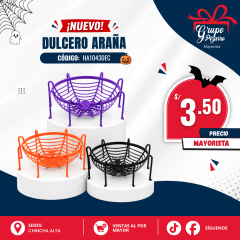 DULCERO ARAÑA CON PATA