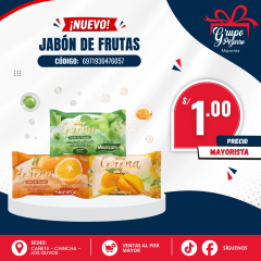 JABON CORONA FRUTAS