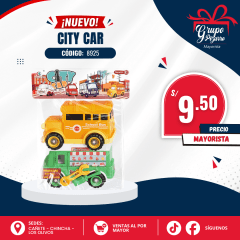DUO CARRO ROJO NIÑOS