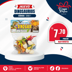 DINOSAURIOS BOLSA