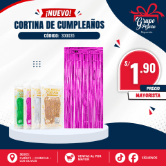 CORTINA DE FIESTA