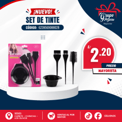 SET DE PELUQUERIA BLISTER ROSA