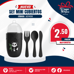 SET DE CUBIERTO