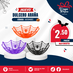 DULCERO ARAÑA SIN PATA